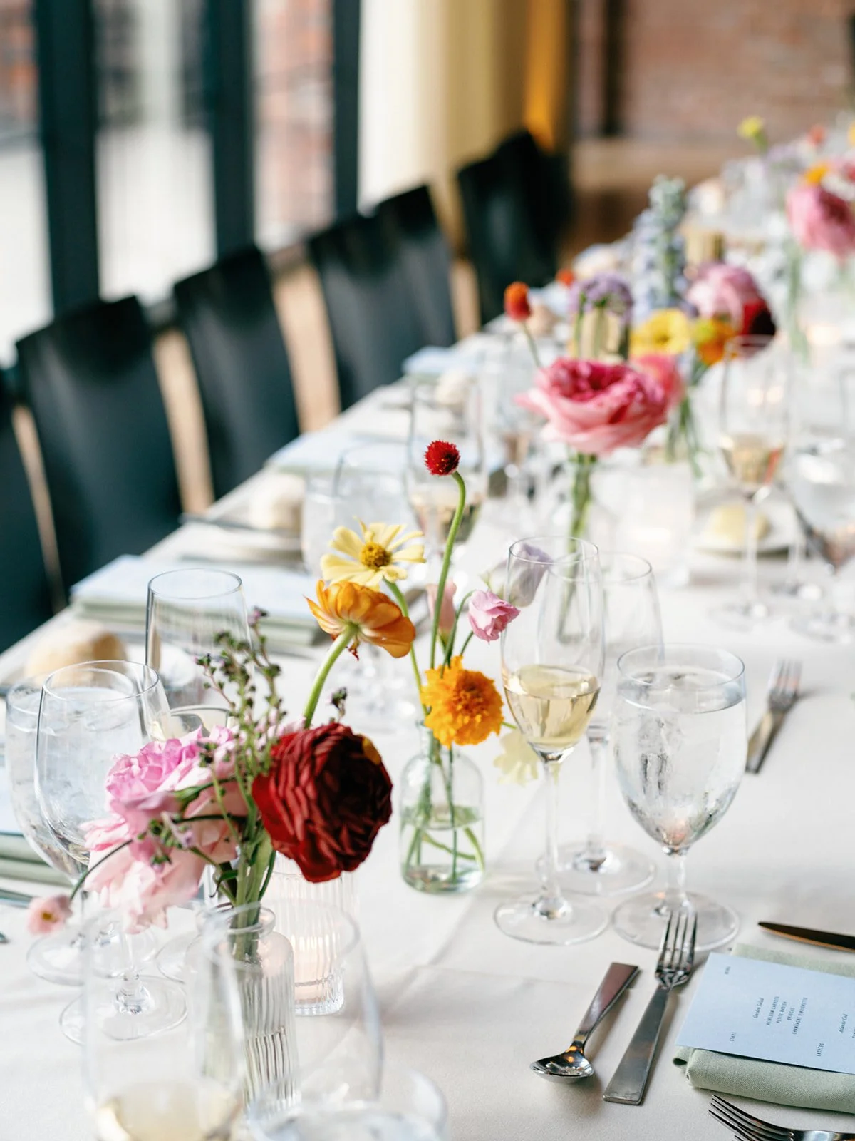 Curated Bud Vase Designs | Roundhouse Beacon Wedding