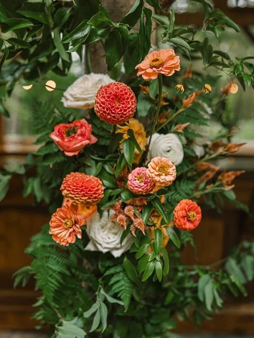 Seasonal Wedding Flowers Close Up | Spillian Catskills