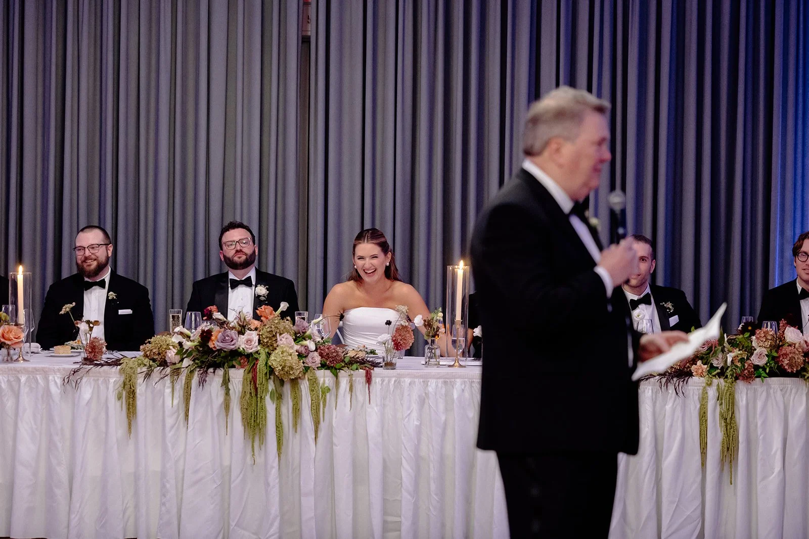 Wedding Toast at Tilling House Reception