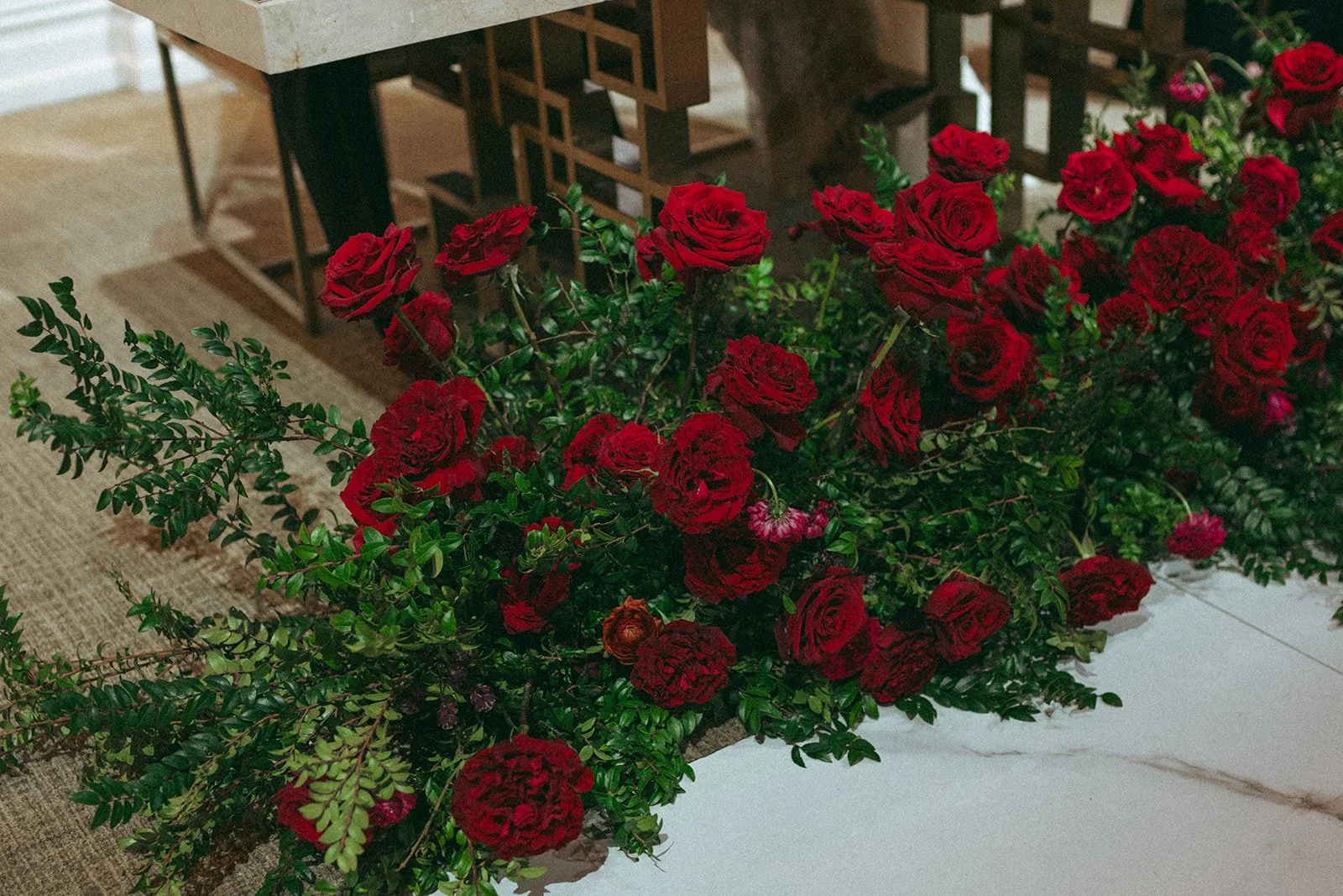 Repurposed Ceremony Florals | Florentine Gardens