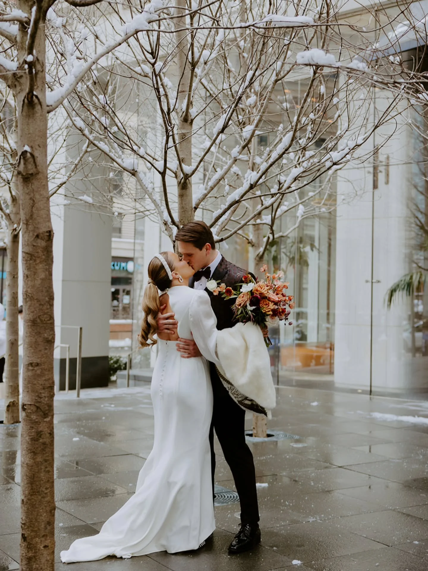 Winter weddings can be snow perfect ❄️🤍