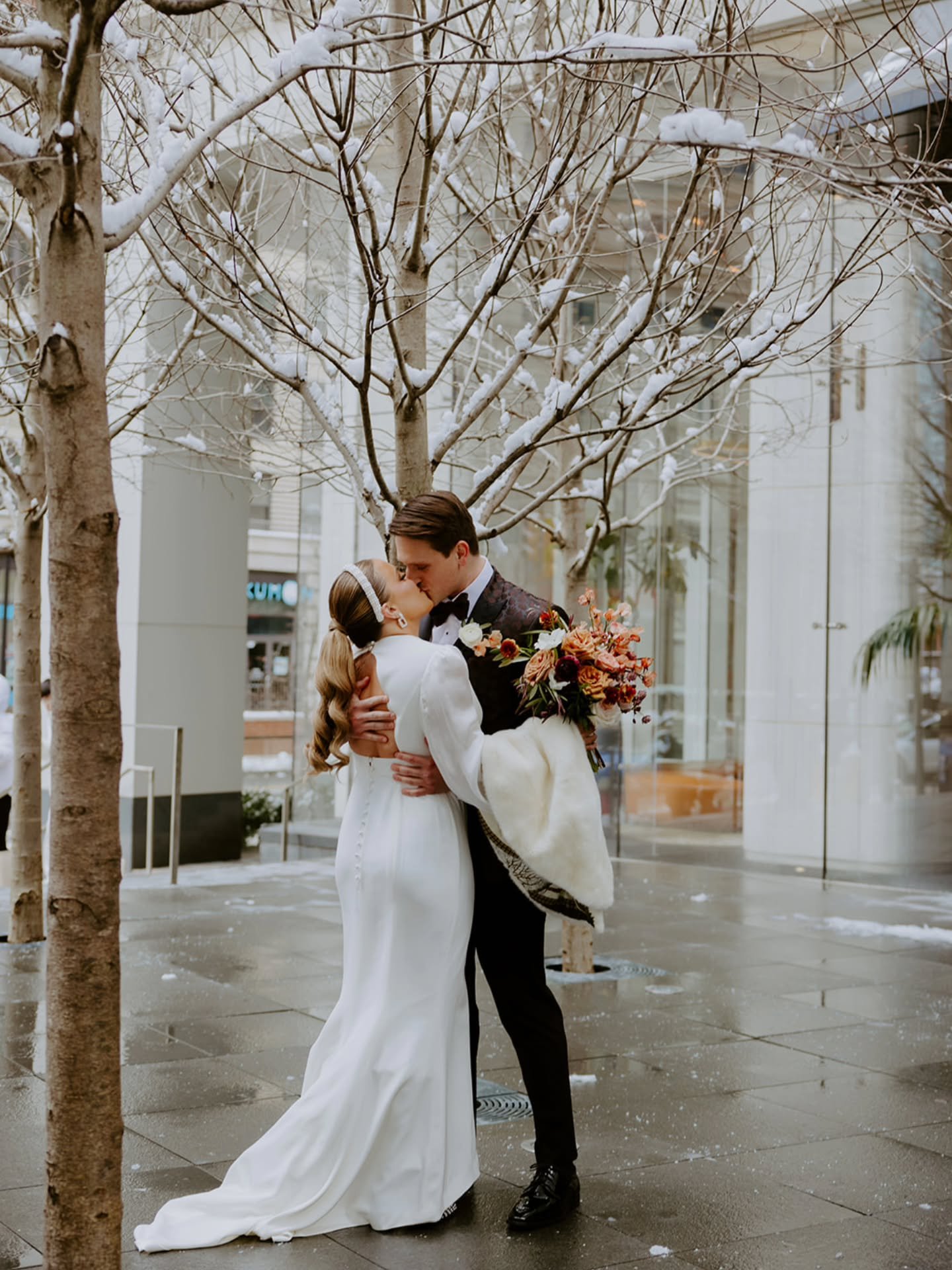 Winter weddings can be snow perfect ❄️🤍