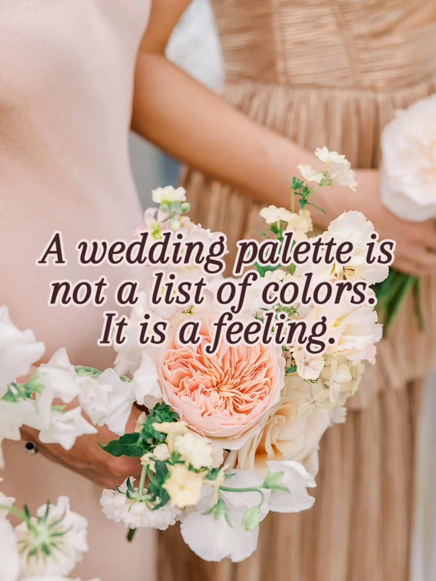 A cohesive floral palette doesn't happen by accident. It is built - bloom by bloom, texture by texture - around the feeling you want your wedding to leave behind. Swipe to see how we build yours. 👉

#weddingpalette #floraldesigntips #bridalflowers #