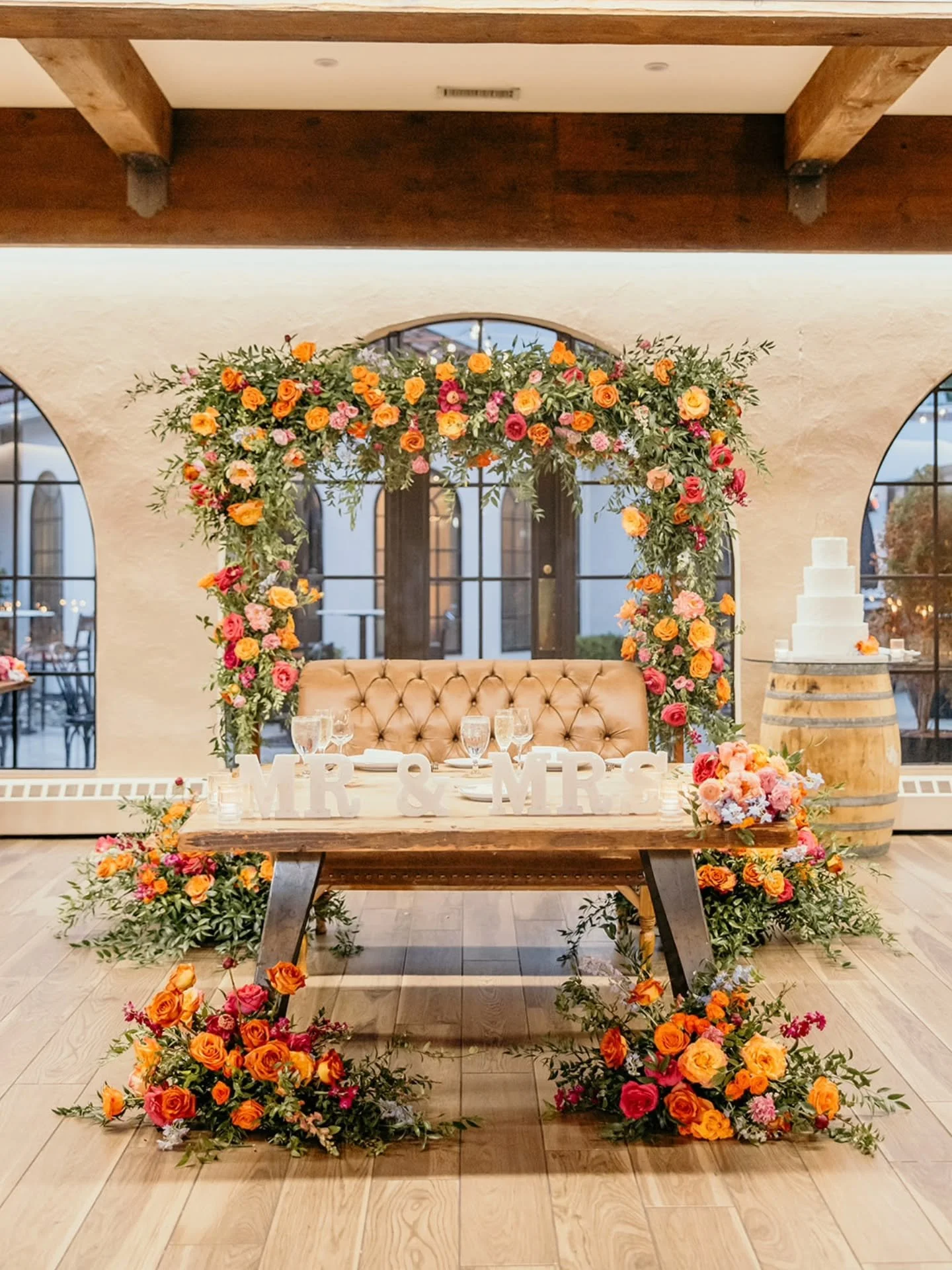 One build, two moments, less waste. ♻️🌿💚

We reset this chuppah from ceremony backdrop to sweetheart table, letting the same florals carry through the whole event instead of being replaced. It's part of an ongoing effort on our end to design with l