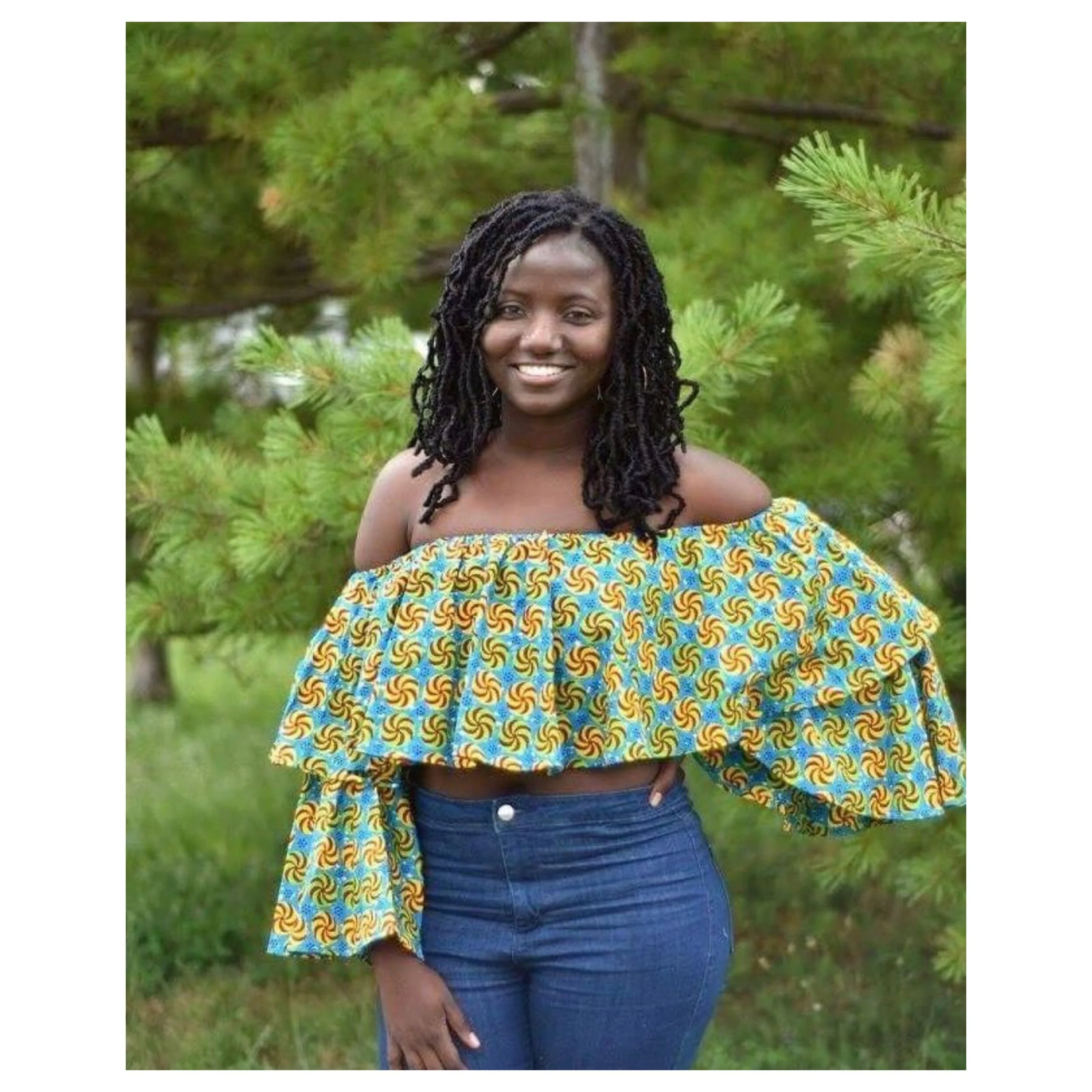 The Mamawah Flair Crop Top