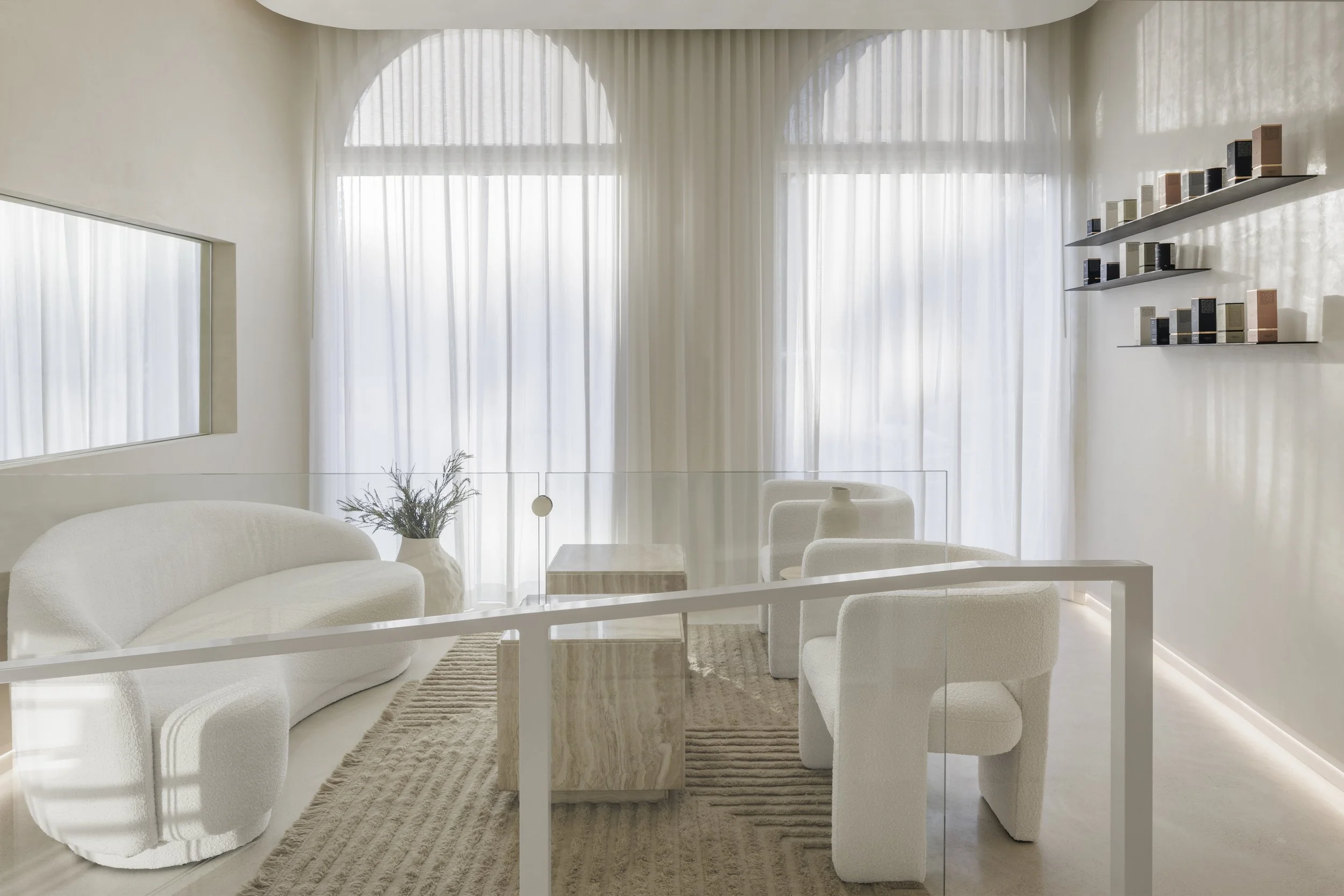 Relax upon arrival, the design truly informs for the vibe.