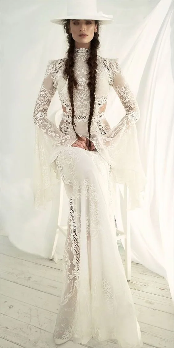 33 Boho Wedding Dress Ideas for Your Big Day - Poptop Event Planning Guide.jpeg