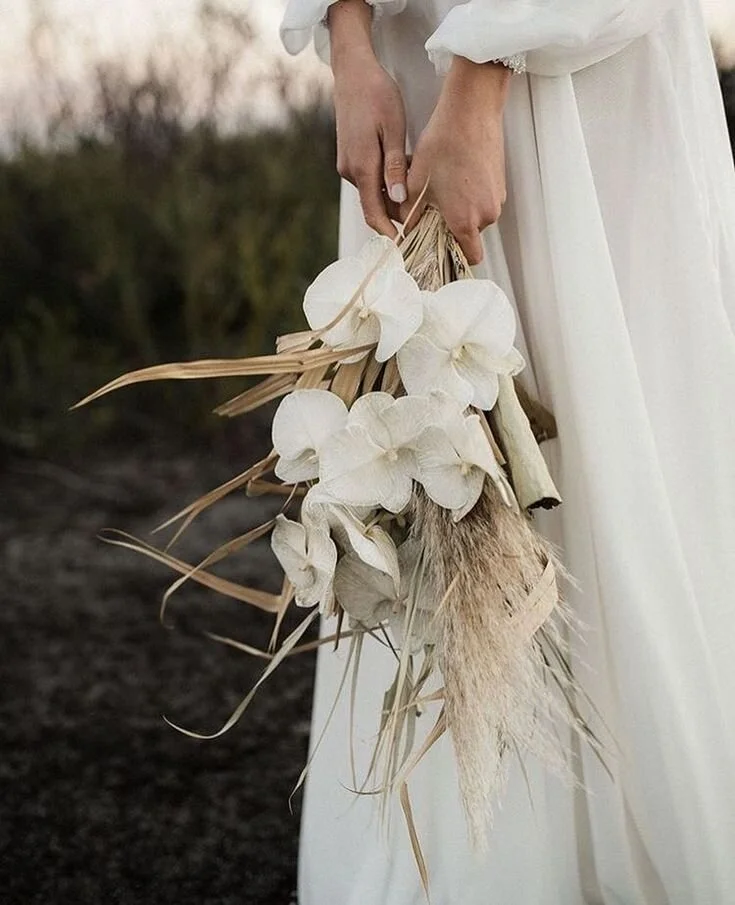 Ready to ship, Open back boho wedding dress, White macrame wed gown, Minimal bridal dress, Bohoshic.jpeg