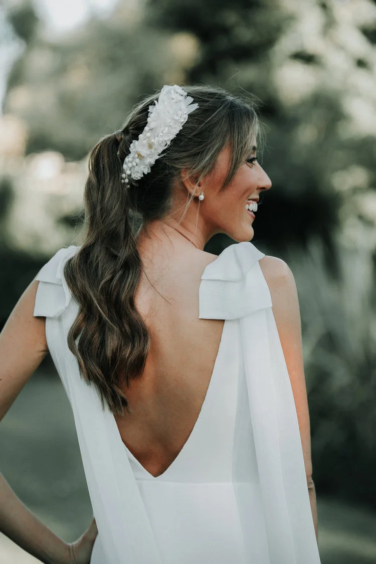 Cande Lima, una novia mínima con aires románticos