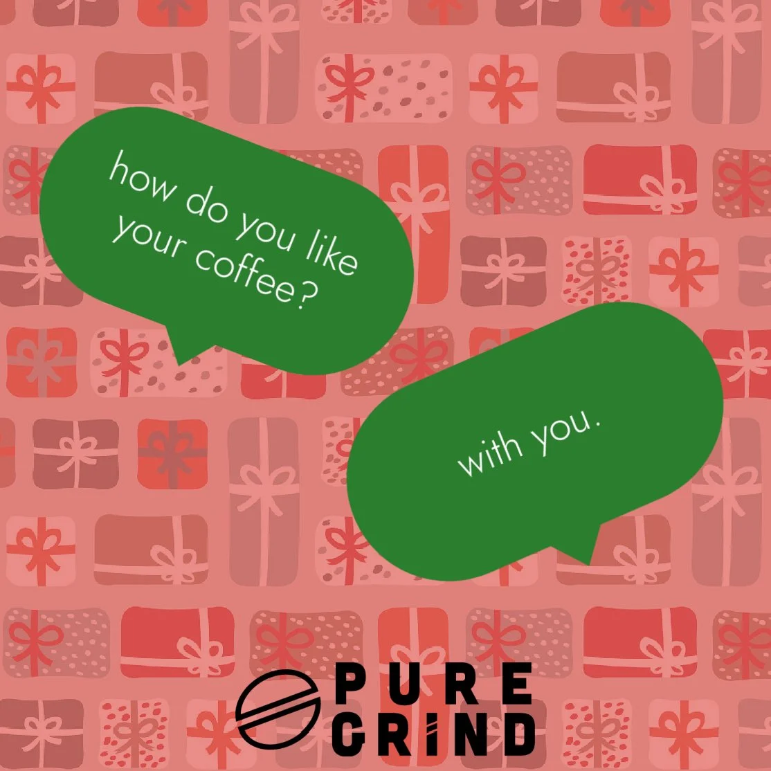 Coffee tastes better when shared &mdash; especially during the holidays.
Because sometimes, the best gift you can give is simply showing up (with a mug). ☕❤️

#PureGrindCoffee #FuelYourHolidayHustle