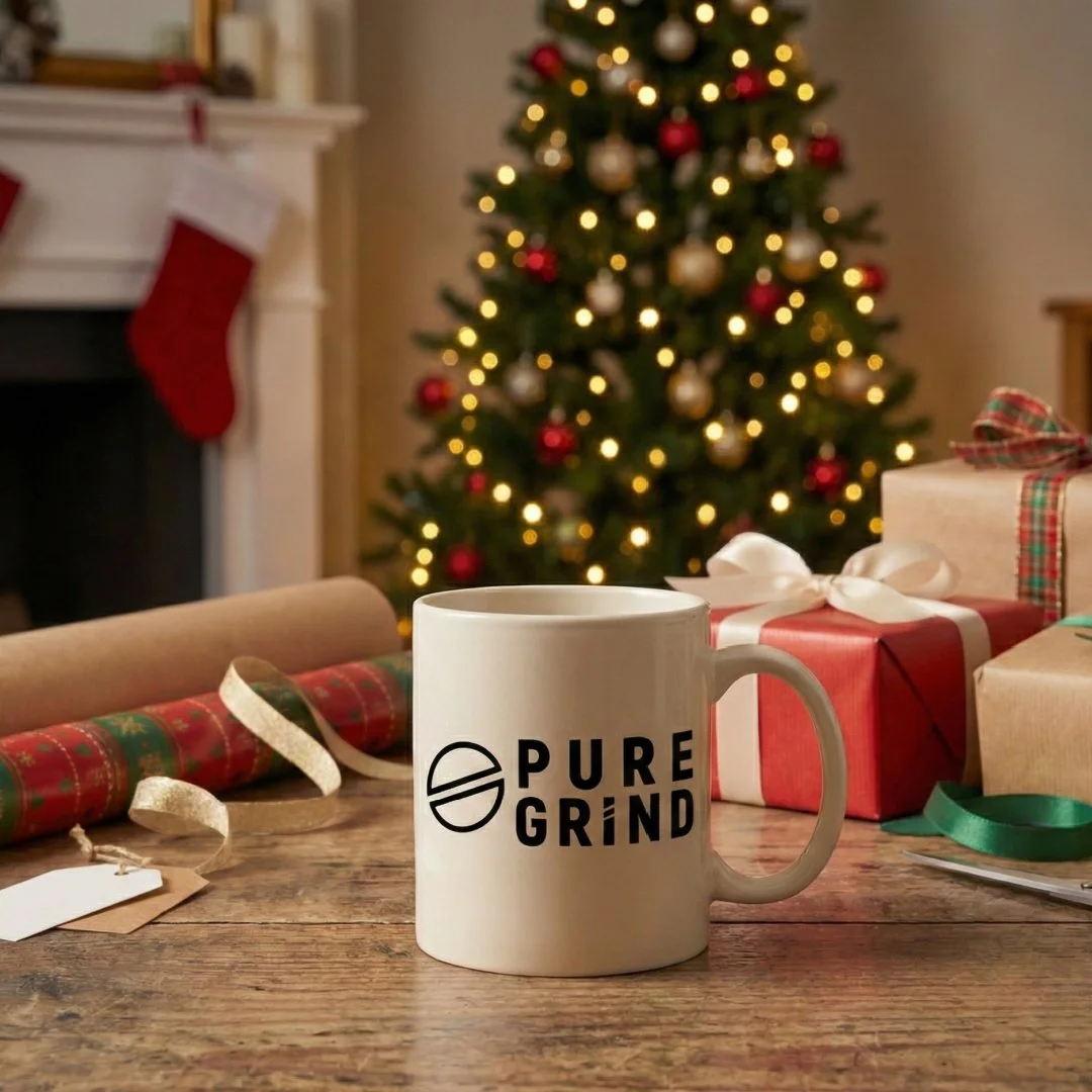Start your day the Pure Grind way&mdash;one sip, one goal, one step closer. ☕✨

Whether you&rsquo;re Christmas shopping, wrapping presents, or checking that list twice.

Take a sip, take a breath, and let Pure Grind power every festive moment.

#Pure