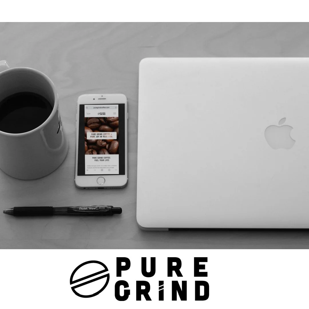 Your coffee shouldn&rsquo;t require putting on pants. That&rsquo;s our policy. Small-batch, fresh-roasted Pure Grind delivered to your door&mdash;because the best mornings happen before you face the public. 📦 Deliver > Drive-thru.

Order Online: 