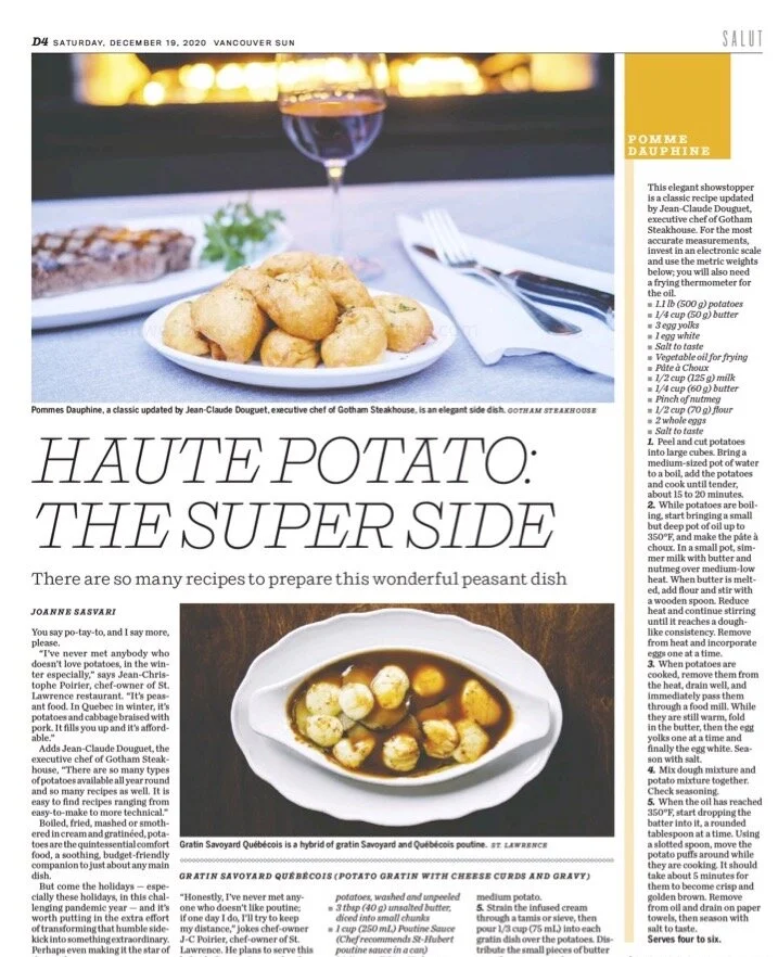 Accolades — St. Lawrence Michelinstarred Québécois & French