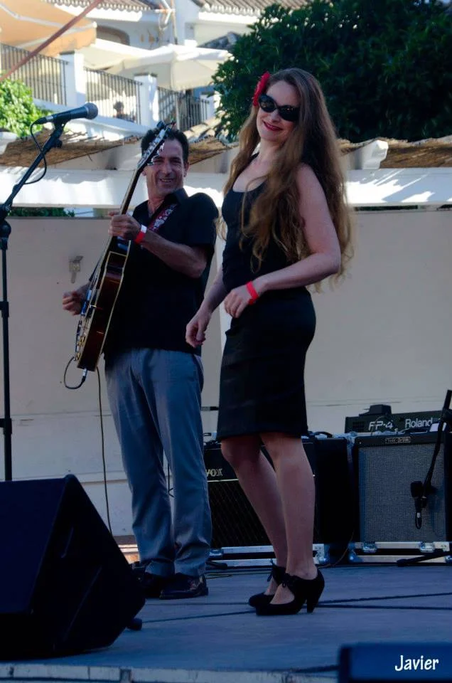 Renee and The Moochers @ Mijas Blues Festival, Spain