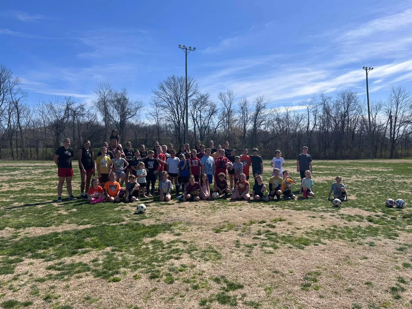 What a beautiful morning for the YIA Spring Soccer Clinic! A huge shout out to WVC Soccer Coach Laura Bisogni and her players for hosting!!