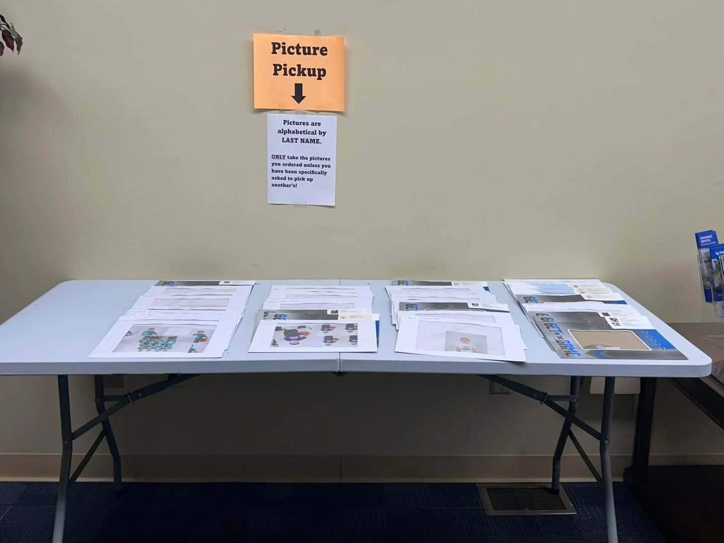 Did your child have basketball or spring soccer pictures taken? Did you receive them? If not, they are available for pickup- Monday- Friday, 9a-4p.