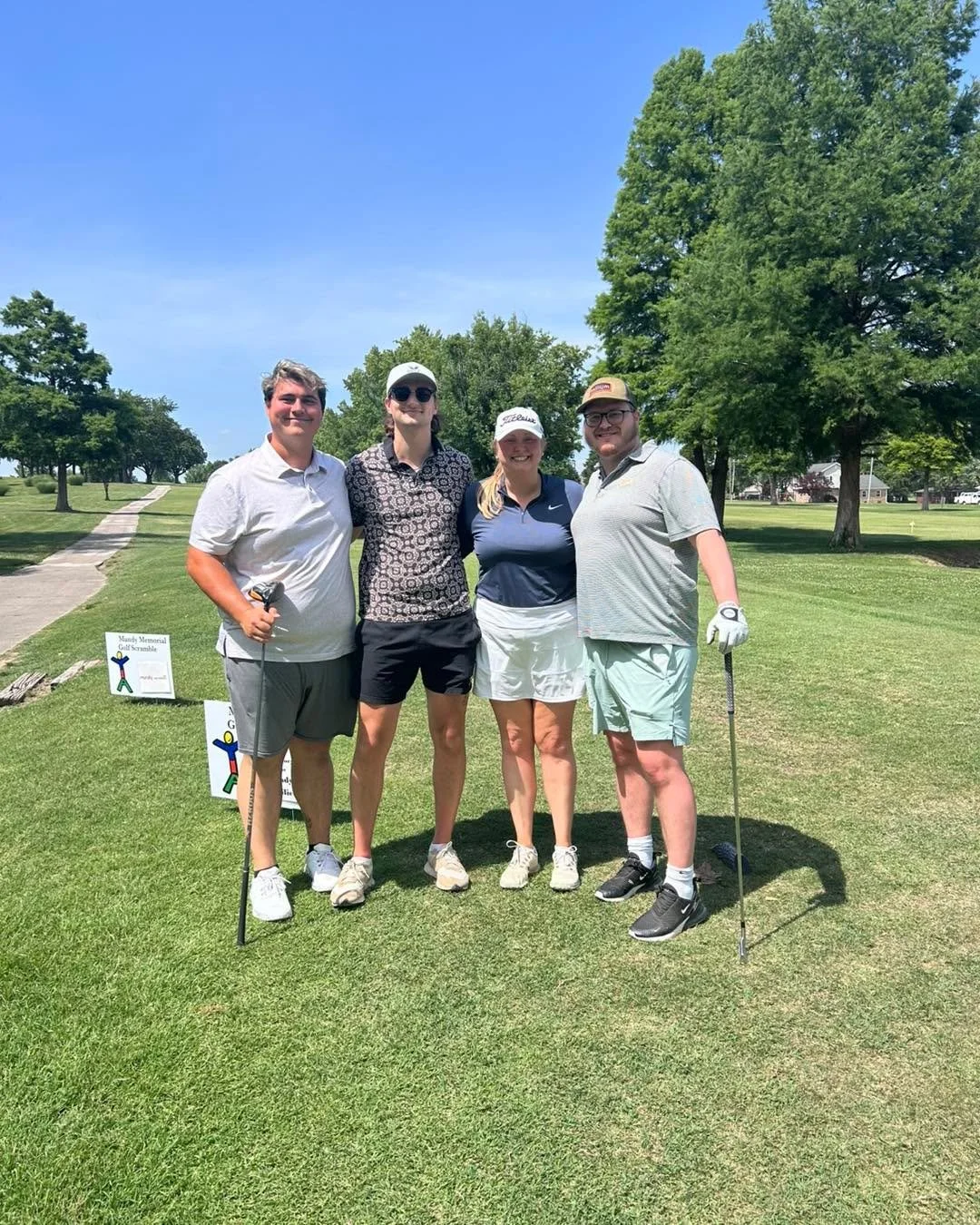 What a gorgeous day for the YIA Mundy Memorial Golf Scramble! 

Thank you to all our teams who participated! A special shoutout to the White family for including our scramble as part of your reunion!