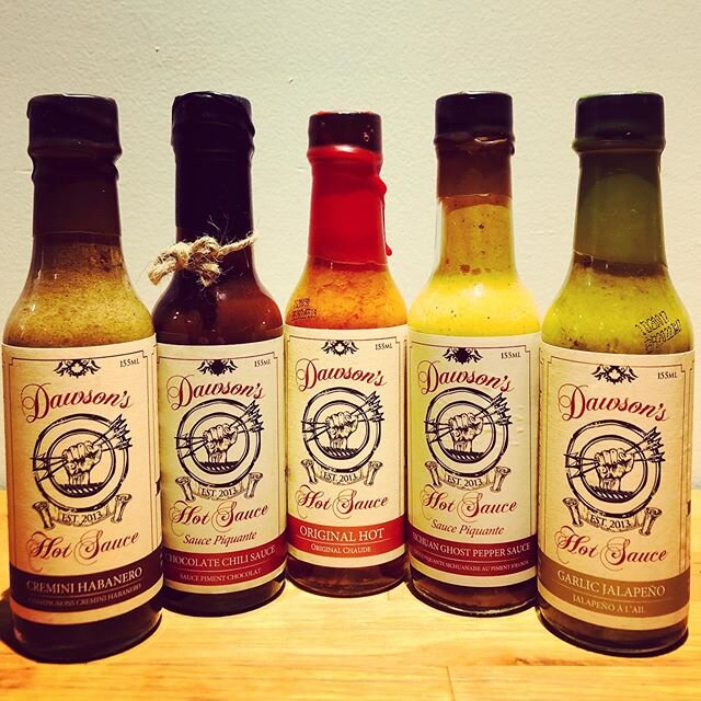 If your looking to kick your food up a notch check out @tajmahalcheese and @punjabintlfoodmarket for ALL your local hot sauce needs. &bull;
We are big fans of spicy food and I can honestly say that a good quality hot sauce makes a huge difference, we