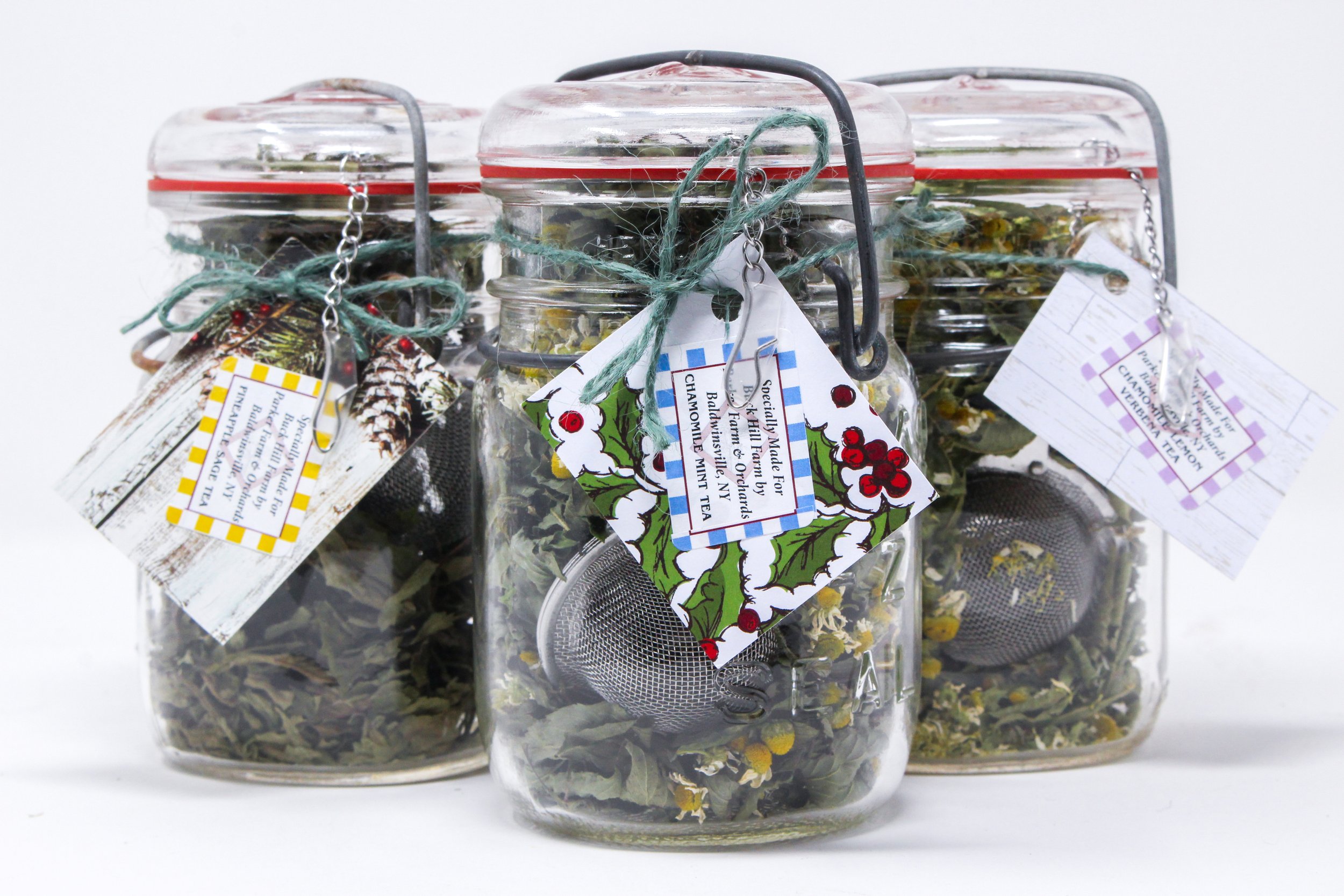 Organic Loose Tea Canning Jar (with infuser) — Buck Hill Farm