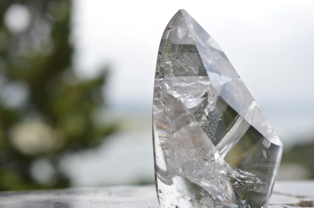 quartz crystal photo©elizabeth irvine
