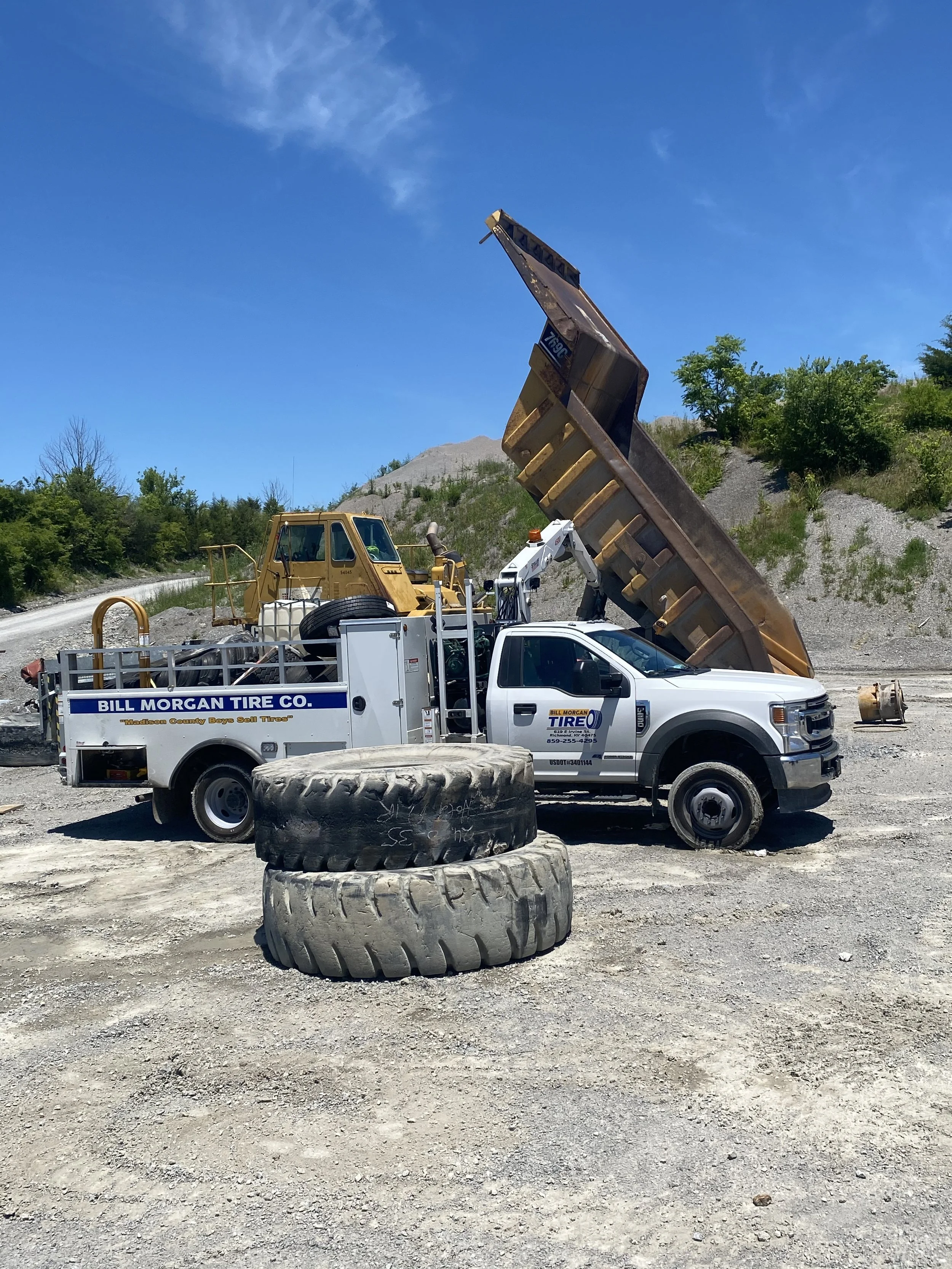 Heavy Equipment Tires for Mining & Quarry Operations