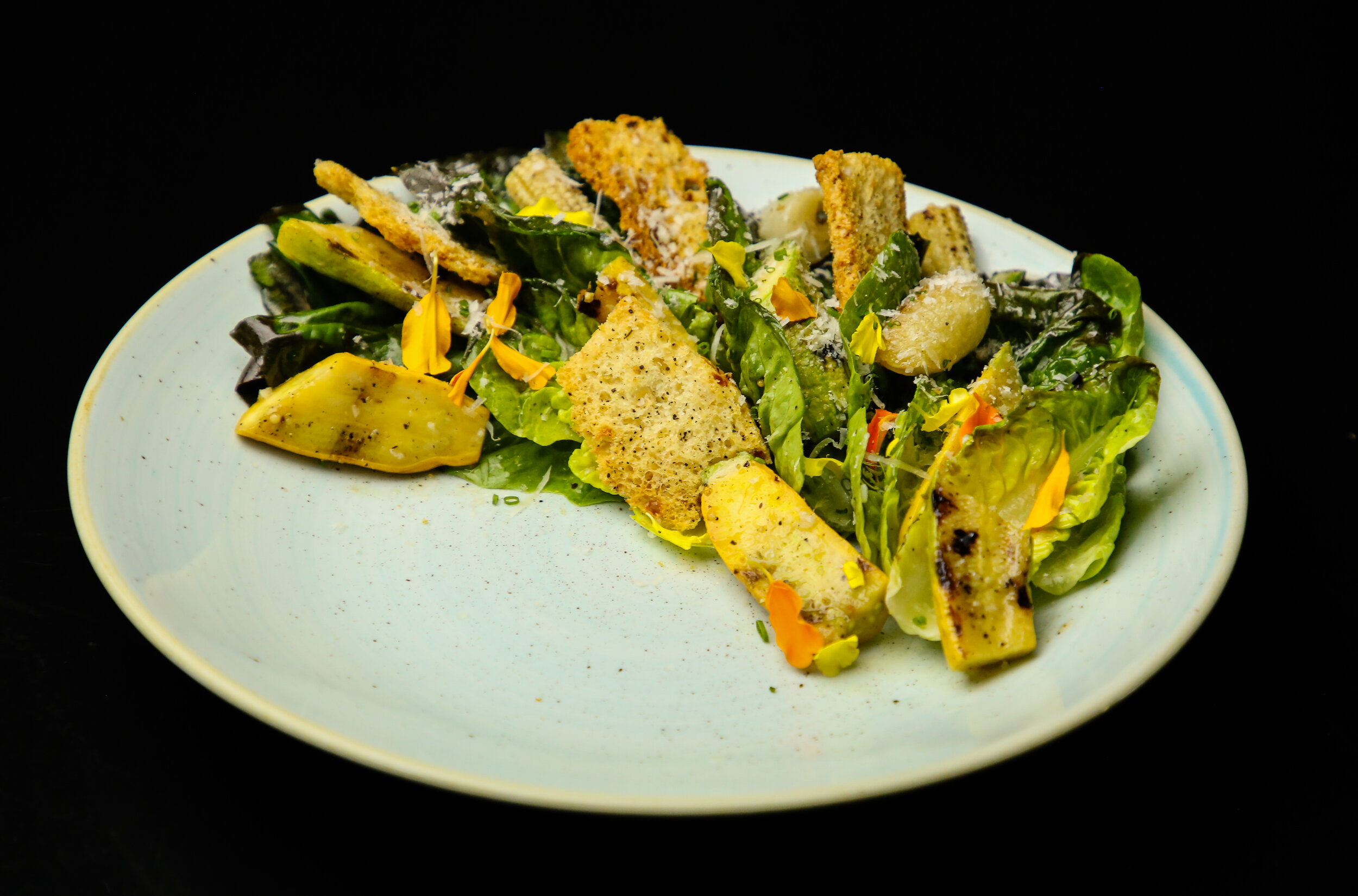 Grilled Caesar Salad