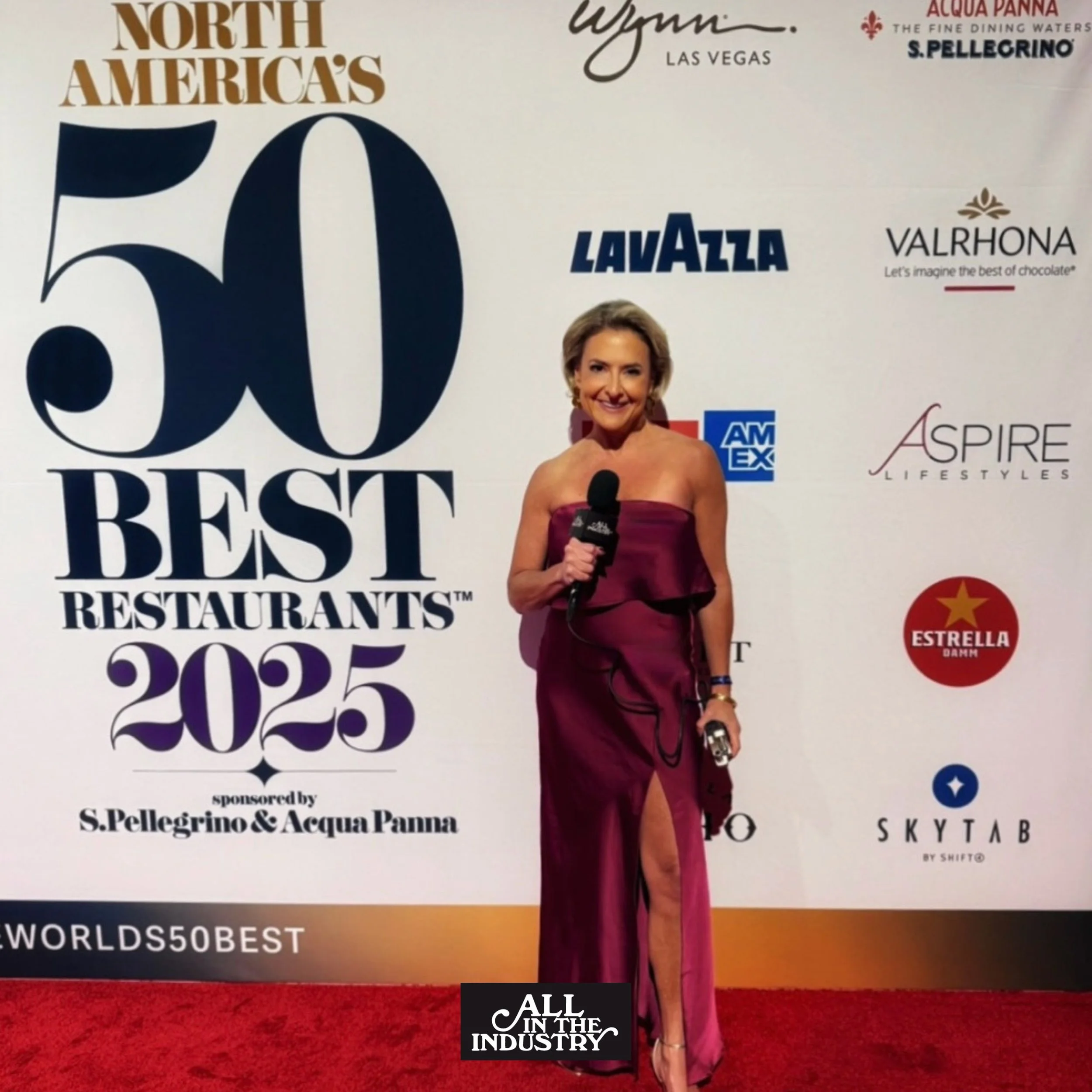 #430 - "ON THE ROAD" AT REVELRY LAS VEGAS &amp; NA'S 50 BEST RESTAURANTS 2025 - AWARDS CEREMONY