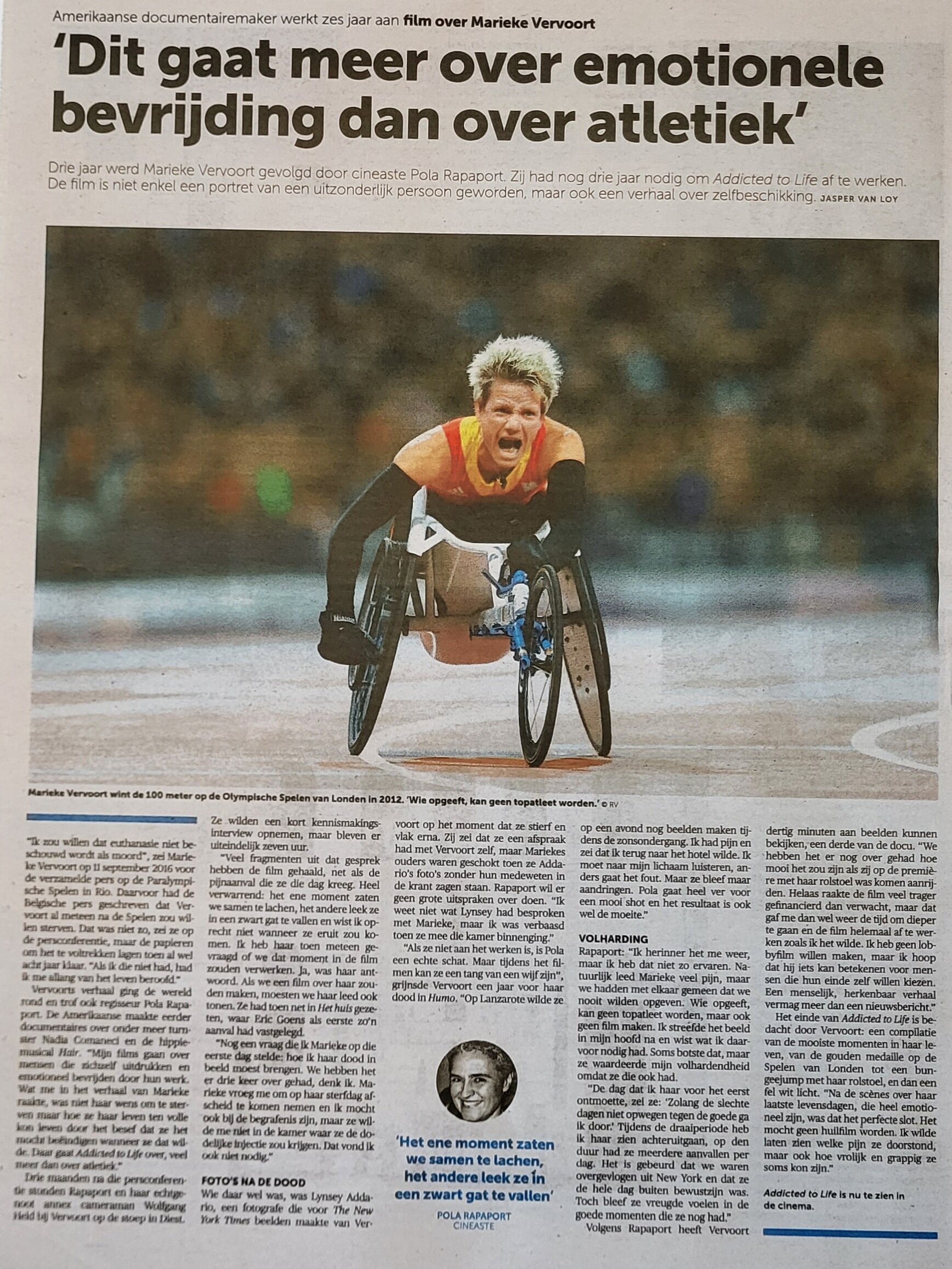 De Morgen article w image MV winning.jpg