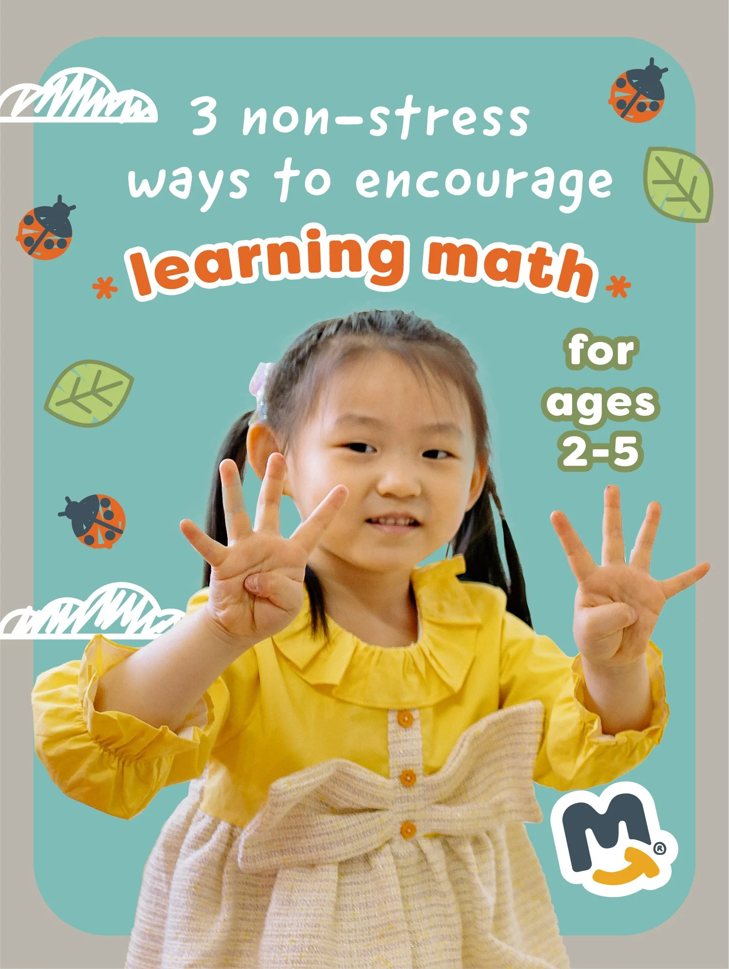 Three Fun Ways to Encourage Learning Math in Toddlers and Preschoolers