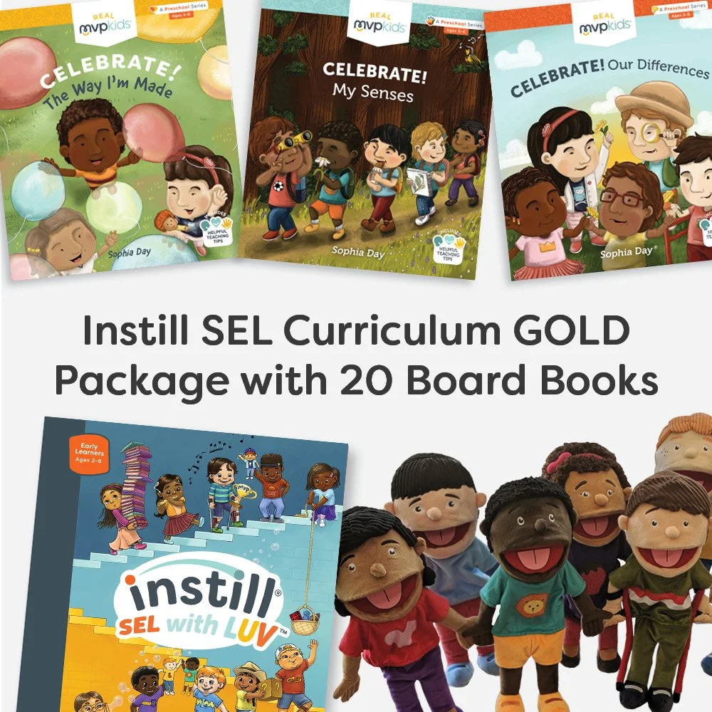 Instill SEL Gold Package with Celebrate! Board Books