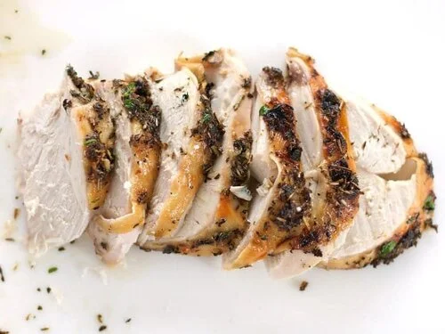 Lemon, Garlic and Herb Roasted Turkey Breast