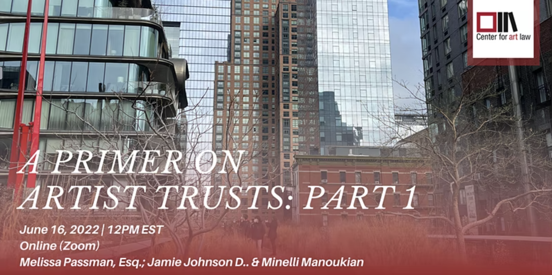 A Primer on Artist Trusts at The Center for Art Law