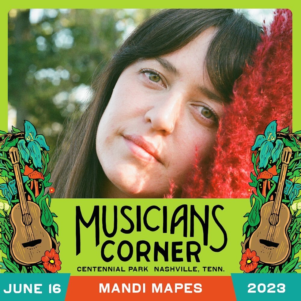 Y&rsquo;all. I&rsquo;m so stoked to be a part of @muscornernash spring series! Such a fun lineup. You won&rsquo;t want to miss it! Come see me Friday, June 16th 💛🙃🌼