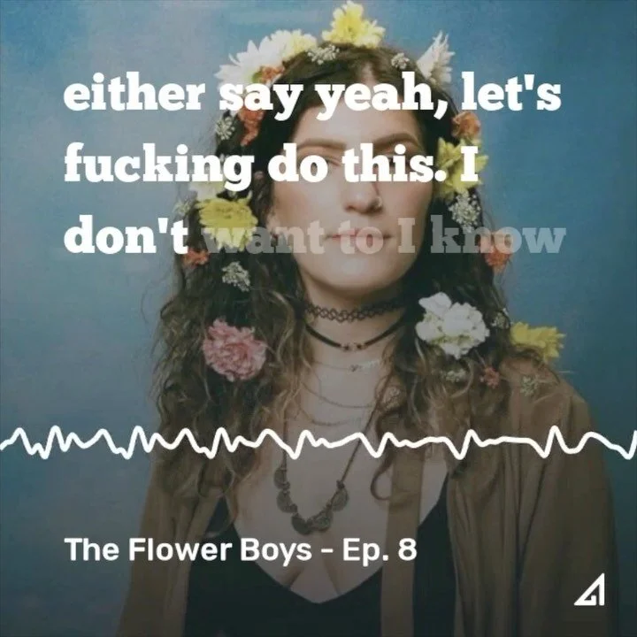 Thank you @theflowerboys for having me on the pod to talk and toke about creative process, what I&rsquo;ve been making, &amp; other mind adventures. Episode out now - link in story 🌸