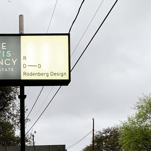 Signage is finally up. 1702 Evergreen Ave. We&rsquo;re going to be here a while.