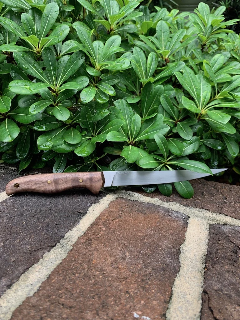 7-inch Fillet Knife with walnut handle