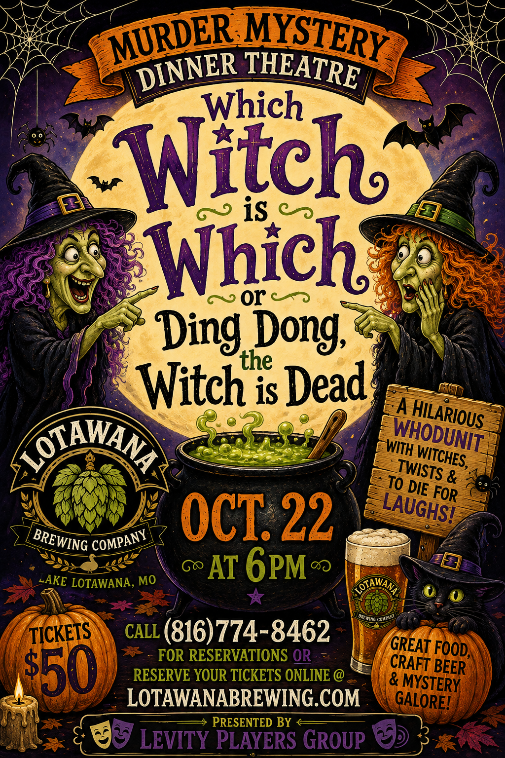 Which Witch is Which or Ding-Dong the Witch is Dead