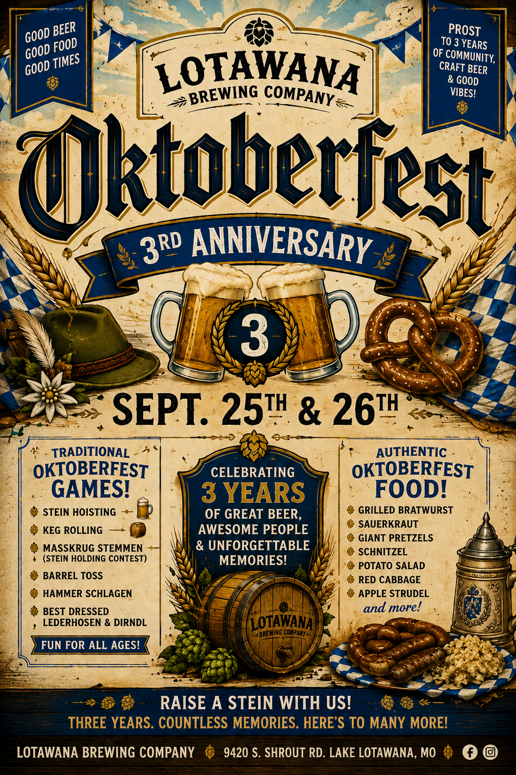 Oktoberfest 2026 & LBC 3rd Anniversary