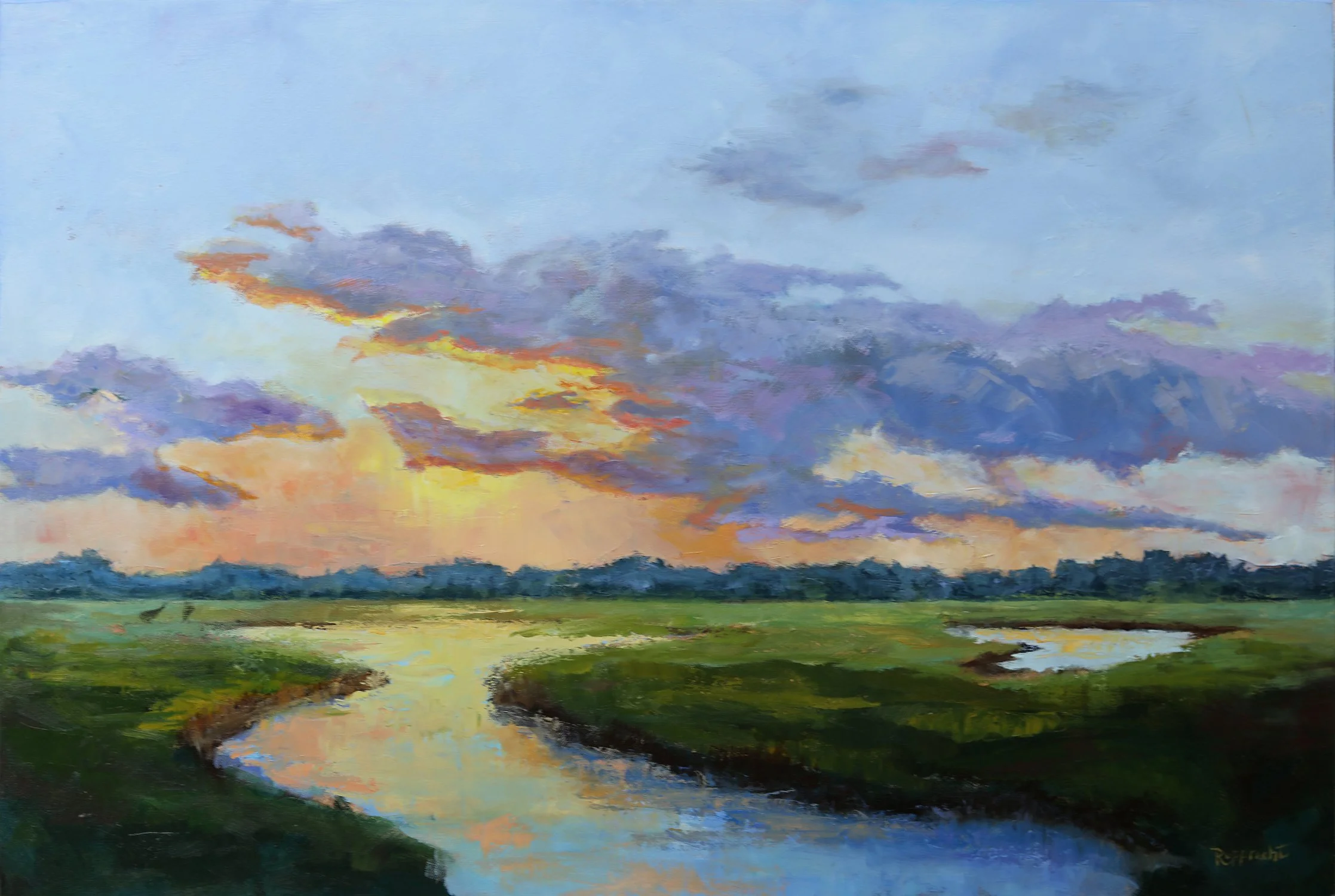 "Reflections on the Day" - Horizontal Print