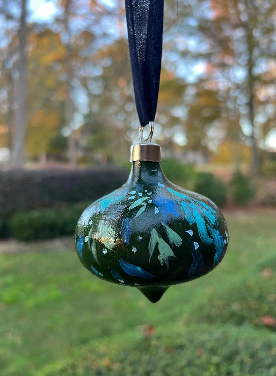 Hand Painted Bisque Ornament #6