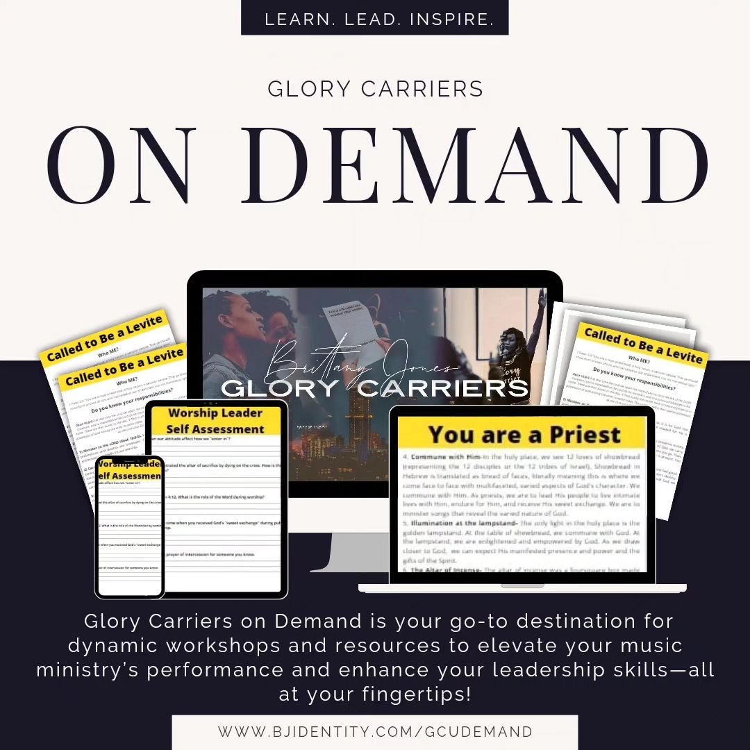 GCU ON DEMAND is your ultimate source for virtual workshops for you and your music ministry's  growth. It's a cost-effective and quality option for your worship ministry. 

Visit www.bjidentity.com/gcudemand for more info!

Let's learn,  lead, and in