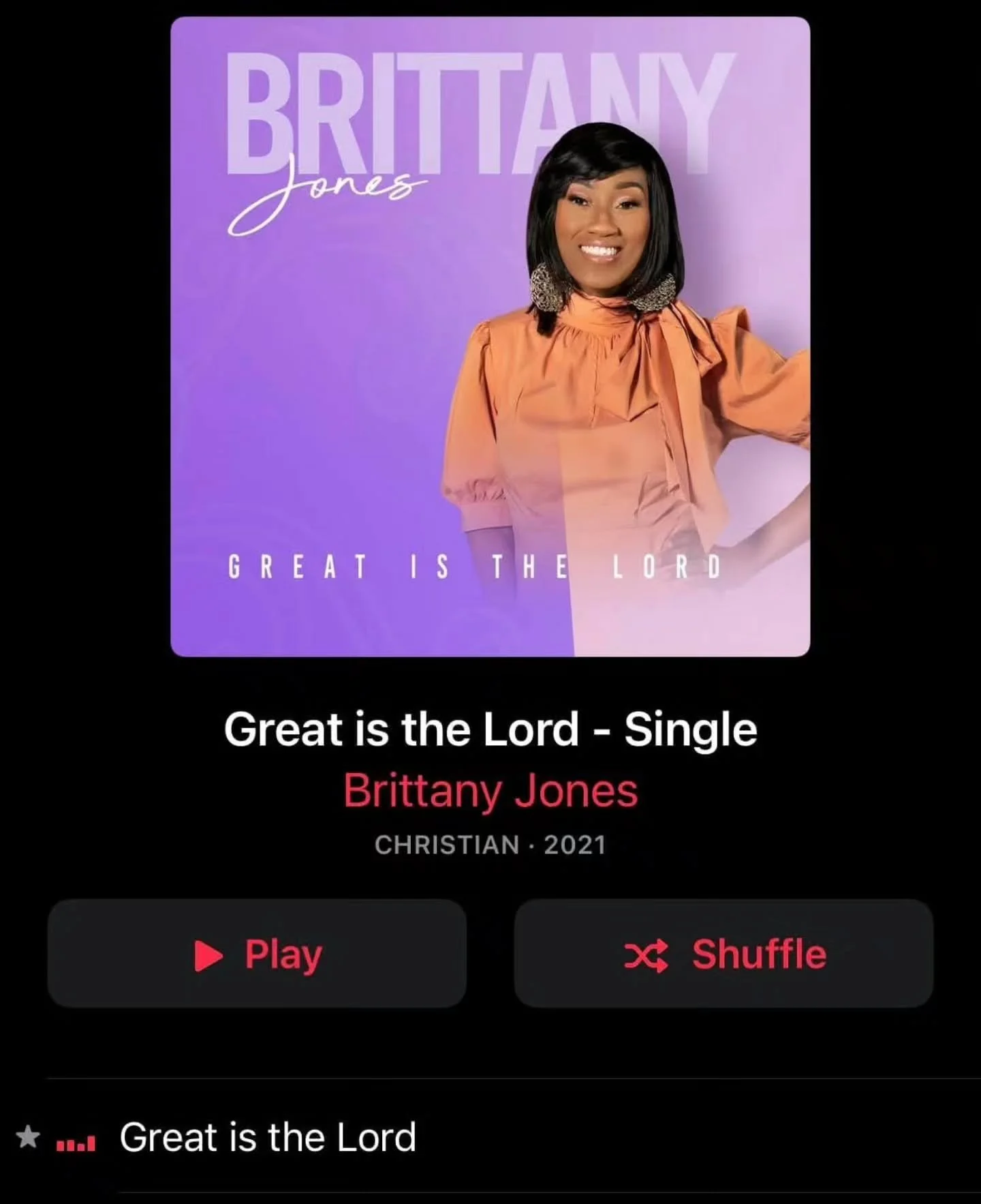 It&rsquo;s been FIVE YEARS since we released this single and it STILL hits!!

What a journey. What a testimony. What a reminder that GREAT IS THE LORD!

If this song has blessed you, encouraged you, or carried you through a season &mdash; go run it u