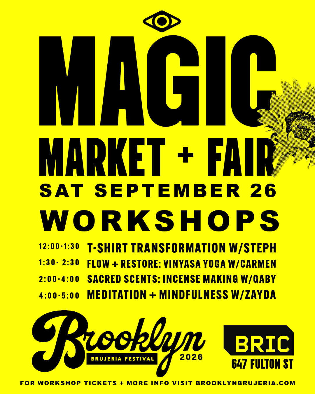 2026 Decolonized Wellness Workshops -- 9/26/26 @ BRIC 