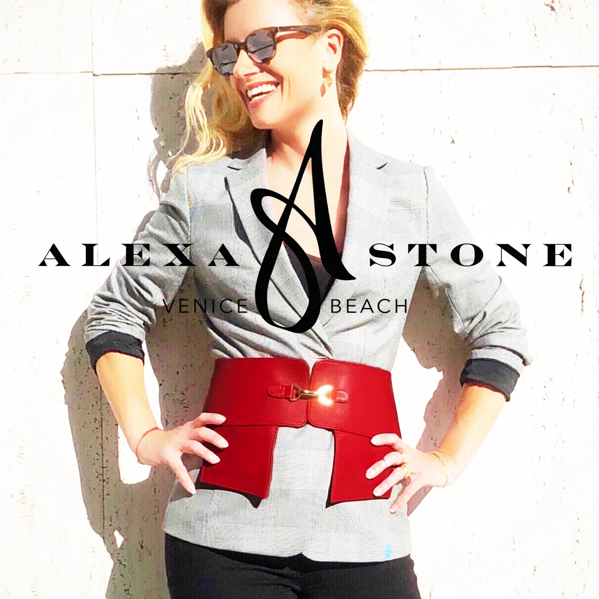 Alexa Stone Pocketed Belts
