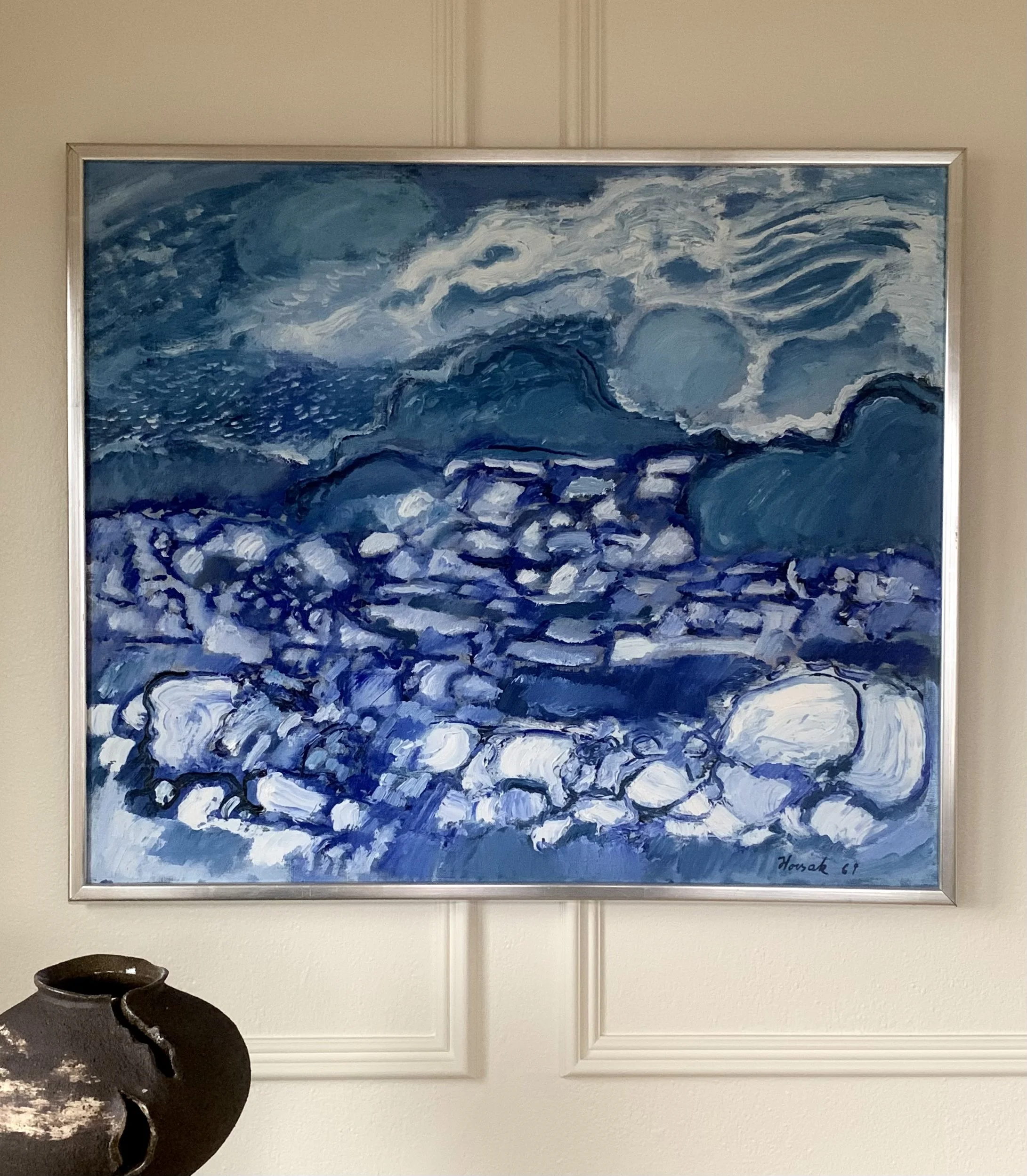 Expressive Winter Seascape