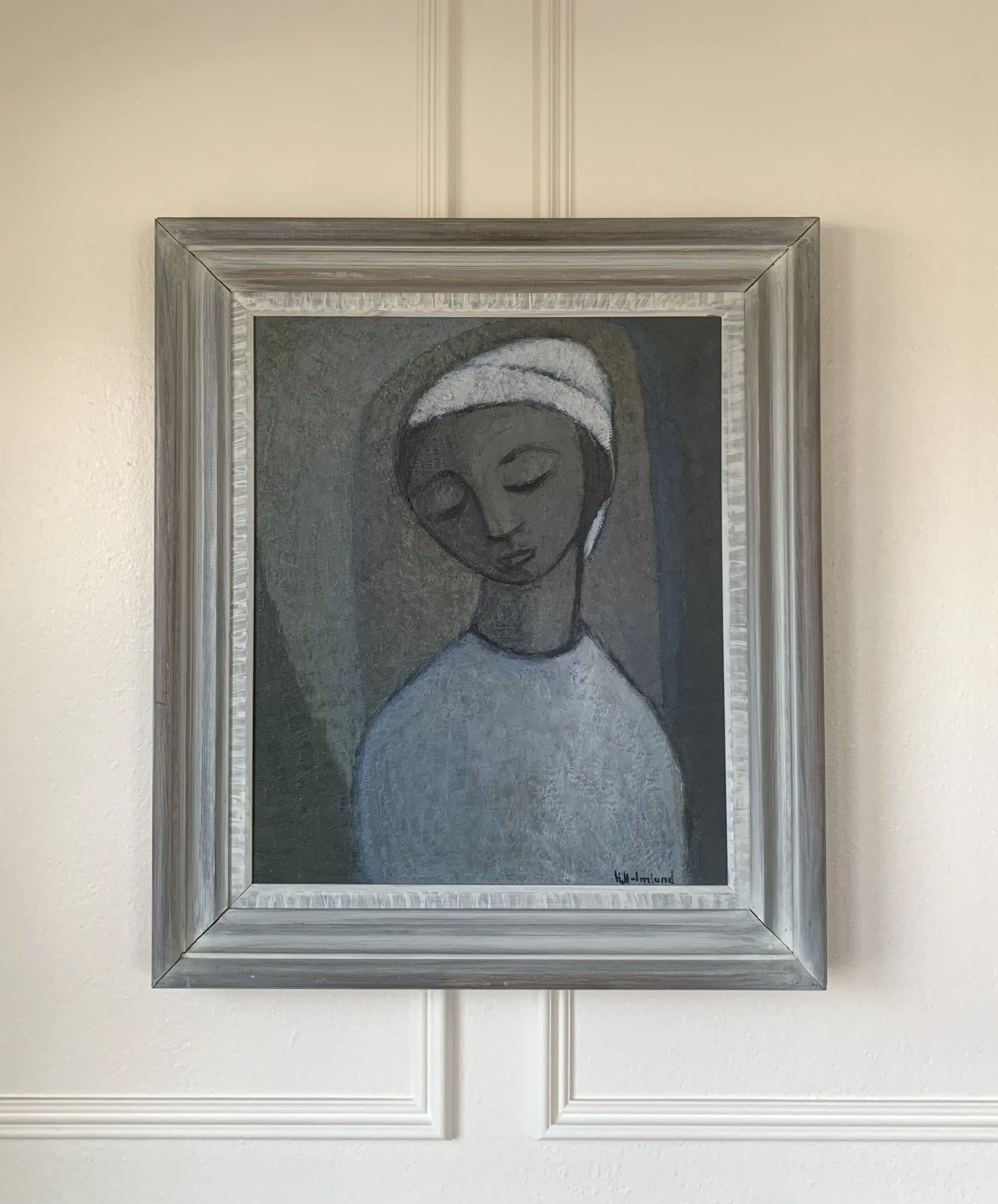 Portrait of a Woman in White