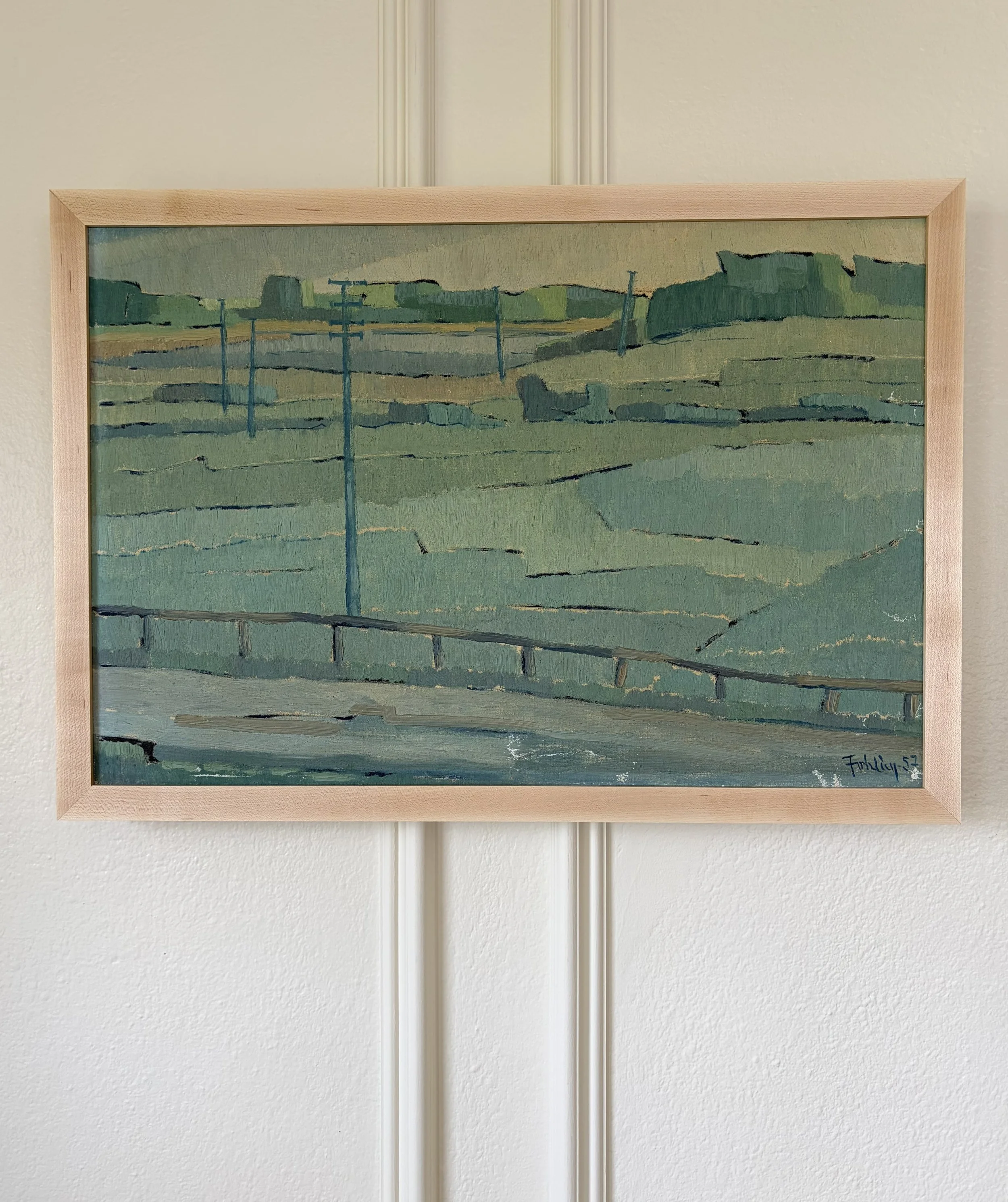 Pale Green Landscape
