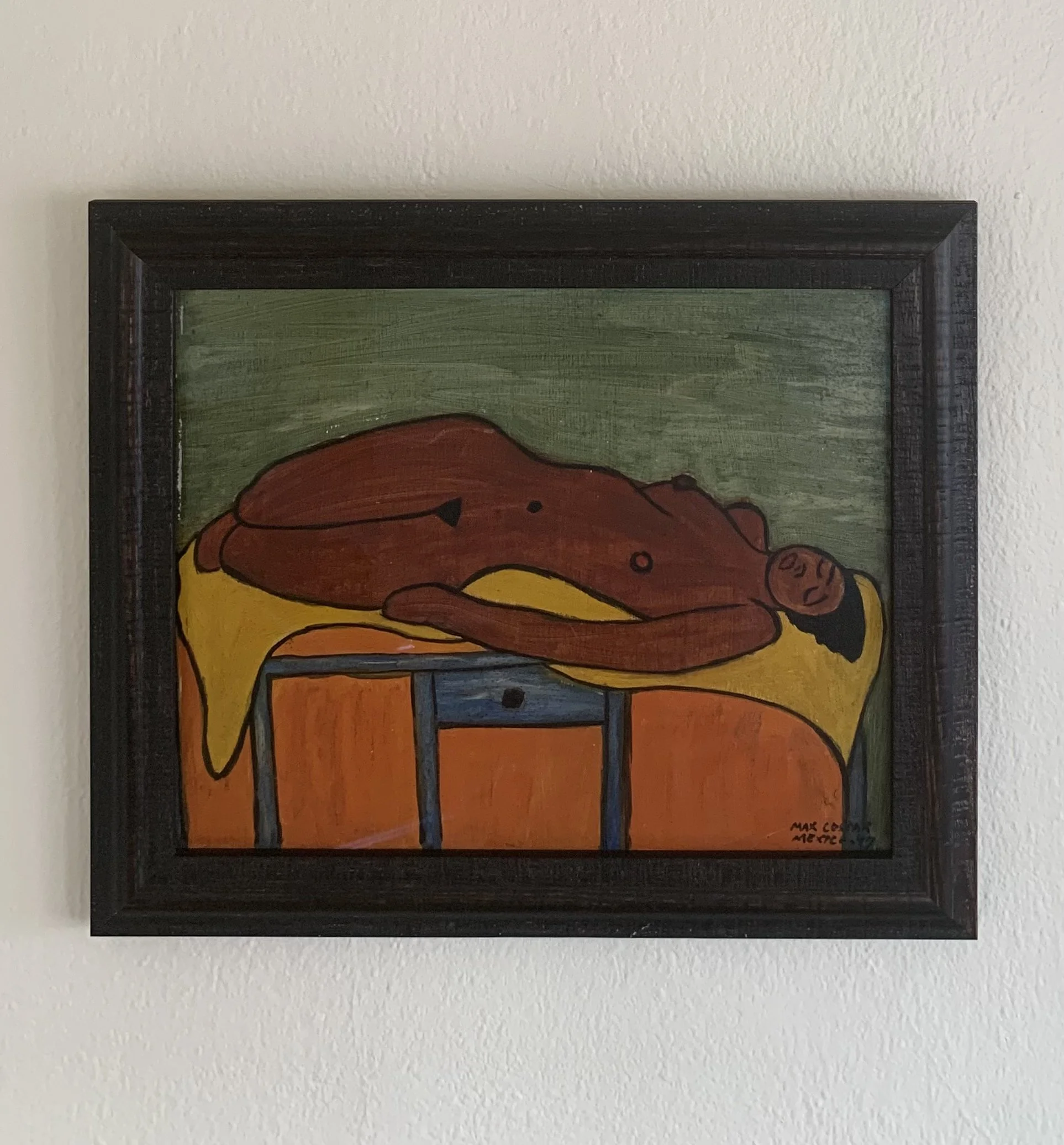 Reclining Nude in the Studio