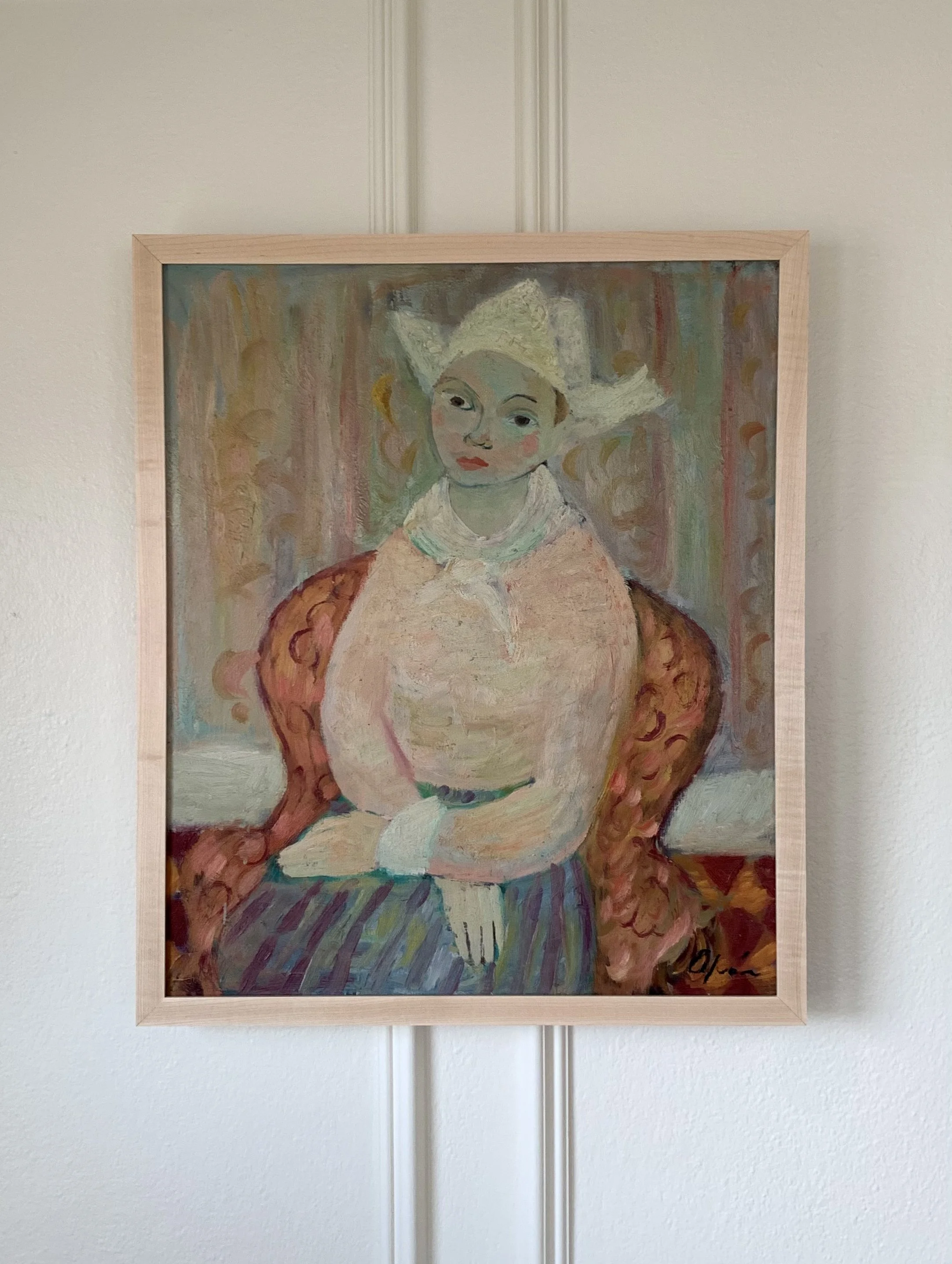 Young Woman in Hat