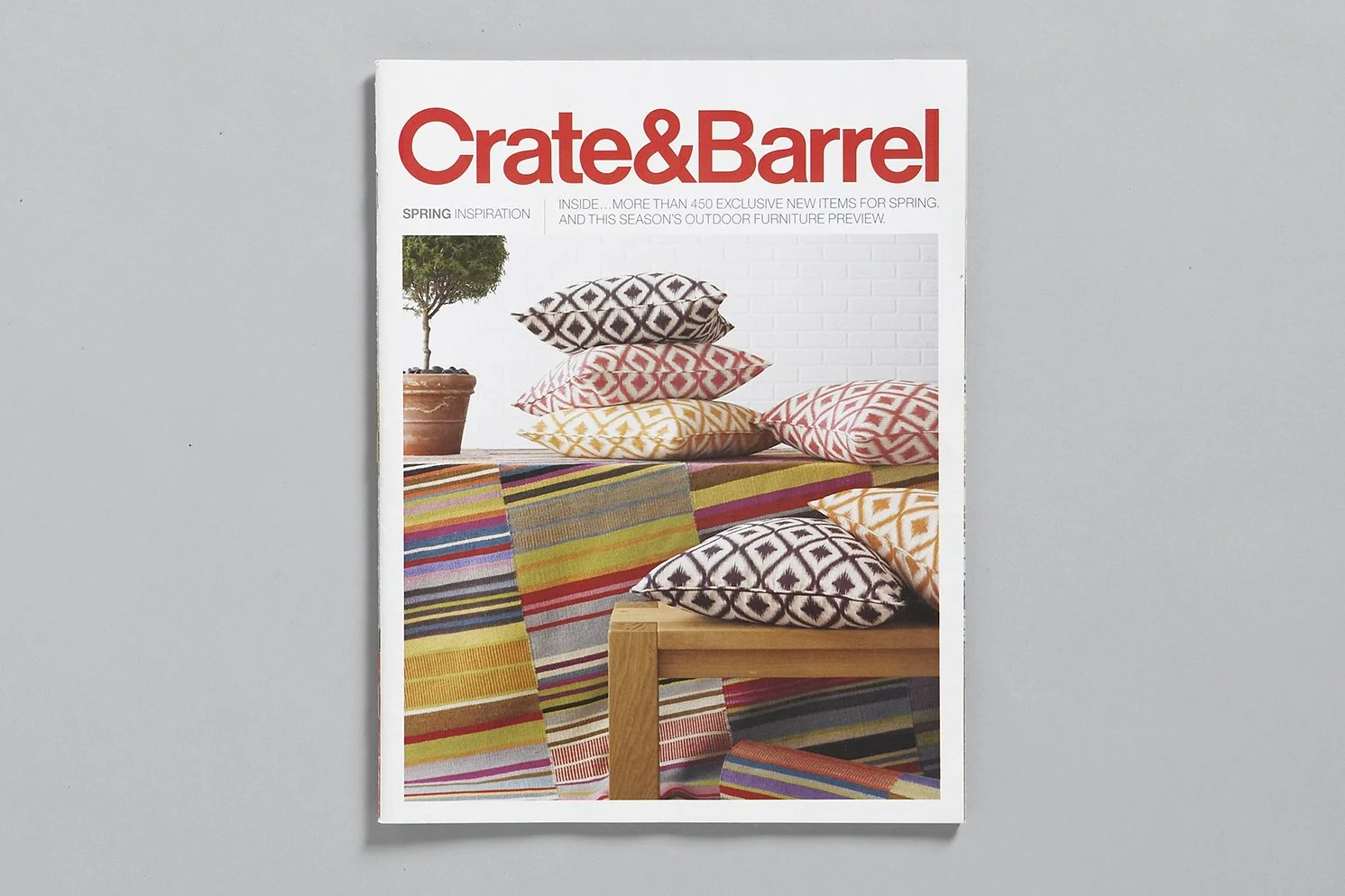 Crate&Barrel; Catalog design